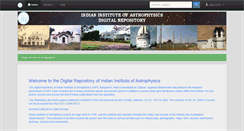 Desktop Screenshot of prints.iiap.res.in