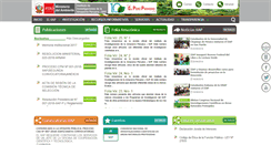 Desktop Screenshot of iiap.org.pe